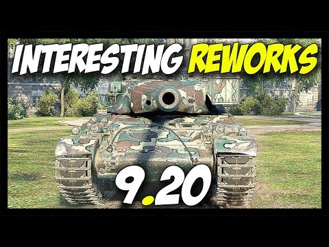 ► Interesting Reworks... Very Interesting... - World of Tanks Patch 9.20 Update Review