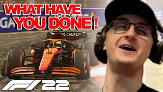 We raced the F1 22 Esports Champion BUT RIGGED THE CONTROLS