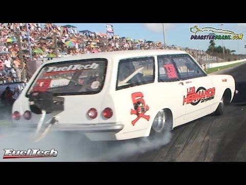 Caravan 6 cil aspirado nitrometano TS - Marcio Julio - 1ª etapa Arrancada Força Livre 2014