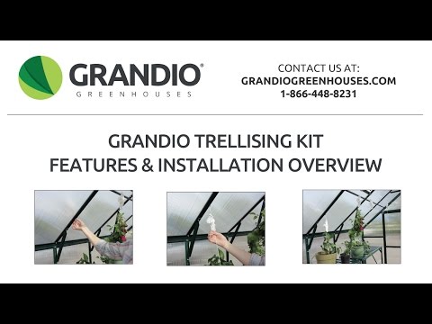 Grandio Greenhouse Trellising Kit Instructions