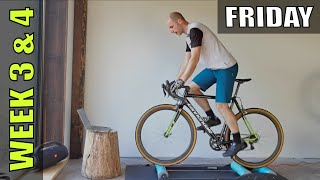 10 - intervals mix for bike control and greater efficiency.