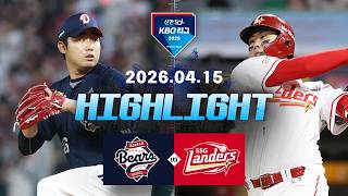 두산 베어스 vs SK 와이번스