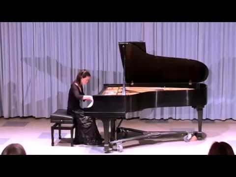Natsuki Fukasawa Piano Recital 4-10-14