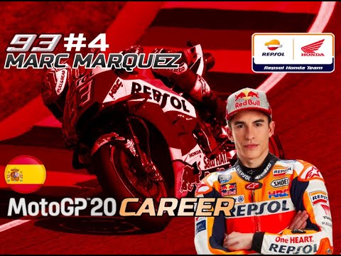 MotoGP 20 Marquez Career Mode Part 4: Jerez | Repsol Honda