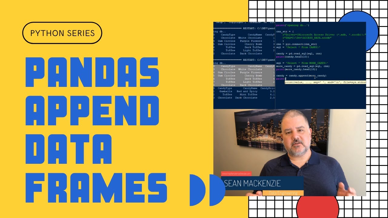 How to Append Two Pandas DataFrames Together