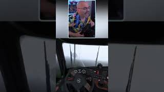 Chauffeur poids lourd sous pression 😅🚚 #Shorts