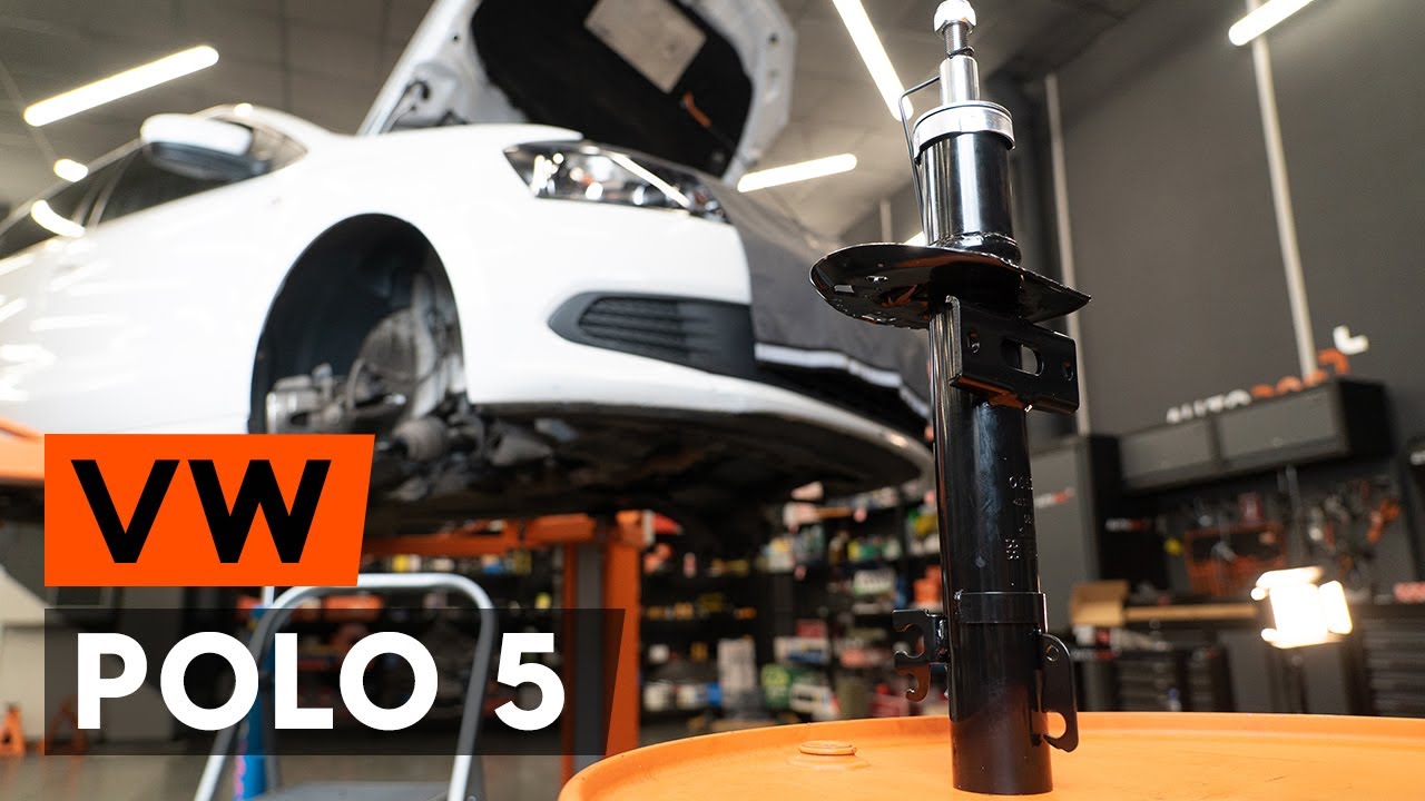 Πώς να αλλάξετε γόνατο ανάρτησης εμπρός σε VW Polo 5 - Οδηγίες αντικατάστασης