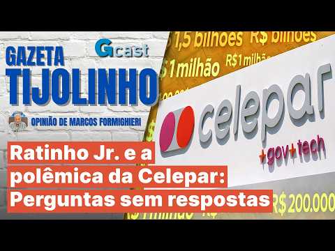 Ratinho Jr. e a polêmica da Celepar: Perguntas sem respostas | Tijolinho – Marcos Formighieri