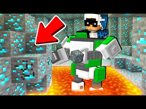 HO CREATO UN ROBOT SCAVA DIAMANTI SU MINECRAFT   ITA