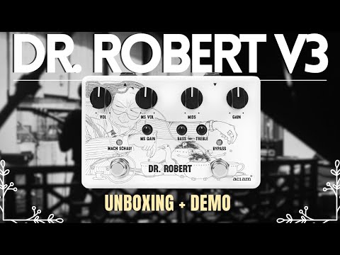 New Aclam Dr. Robert V3!! - The Best Pedal For Beatles Tones (Unboxing + Demo)
