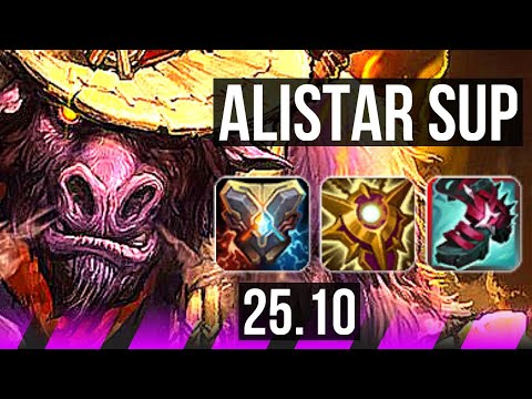 ALISTAR & Syndra vs THRESH & Senna (SUP) | KR Grandmaster | 25.10