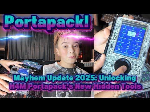 Mayhem-Update 2025: Freischalten der neuen versteckten Tools von H4M Portapack!@OpenSourceSDRLab