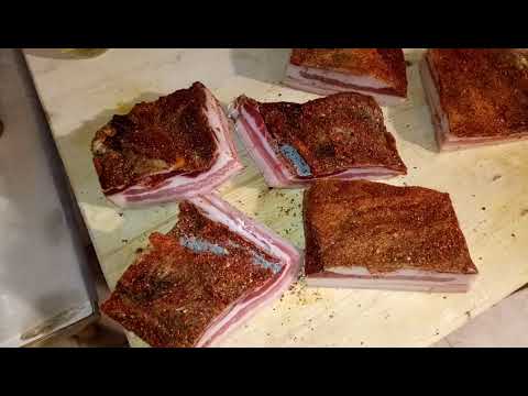 Pancetta calabrese appena stagionata,da MicheleExpert-Cropalati CS