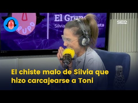 La carcajada de Toni gracias al chiste malo de Sílvia