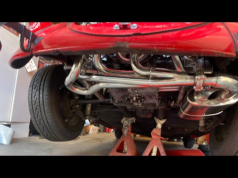 A-1 Sidewinder Performance Exhaust System Step-by-Step installation Video on my #VW Bug! #volkswagen