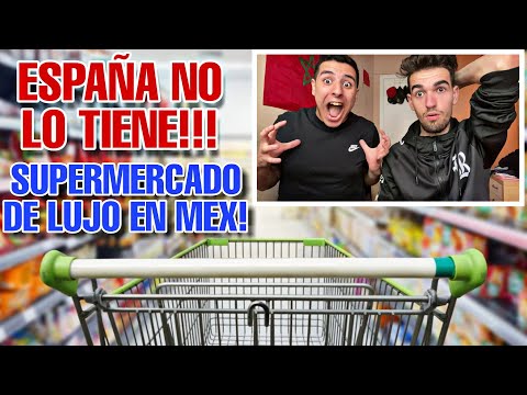 EL SUPERMERCADO MÁS LUJOSO DE MÉXICO! *En España NO Tenemos NADA Así*