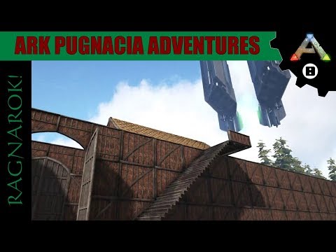 ARK Pugnacia Ragnarok Adventures - Biggest Build EVER!