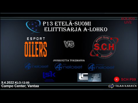 Eliittisarja P13 Oilers Black - SCH Tornadot 9.4.2022