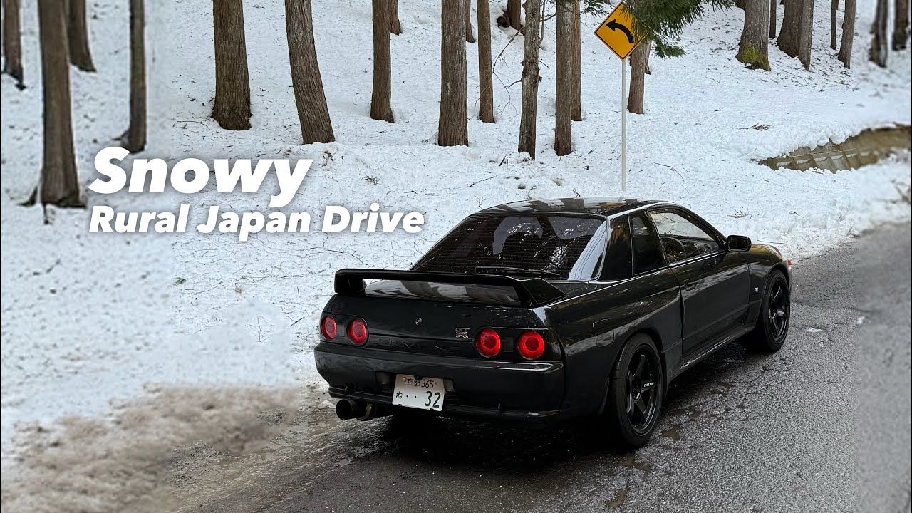 All I Need Is This Car — A Snowy Rural Japan Drive in My R32 GT-R…