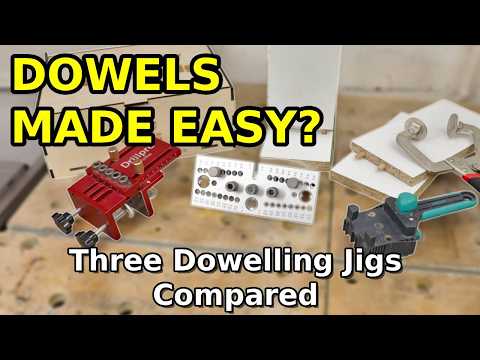 Stop Guessing Your Dowels! 3 Popular Doweling Jigs Compared