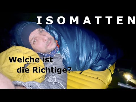 Isomatten Test - Von ultraleicht bis komfortabel  - ThermaRest, Alpin Loacker oder Decathlon