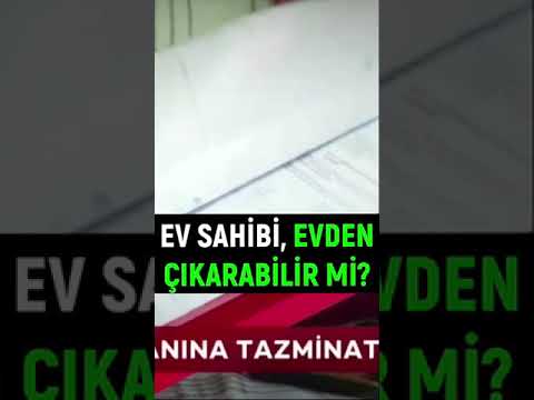 Ev Sahibi, Evden Çıkarabilir Mi?