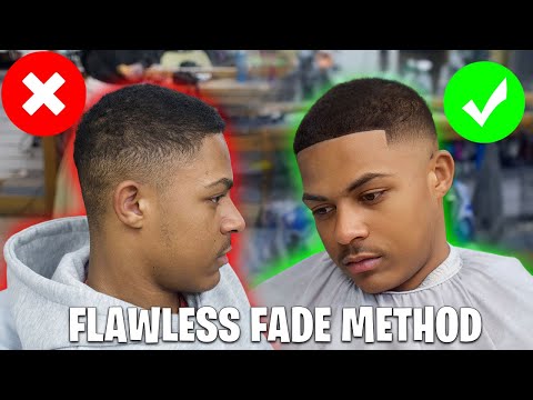 flawless Fade method (EASY)  // Skin fade tutorial