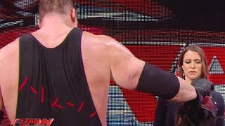 Kane unmasks at RAW 2013!