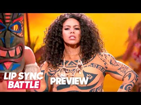 フィフス・ハーモニーのダイナ・ジェーンがモアナのリップシンク・バトルのプレビューから「You're Welcome」を披露 (Fifth Harmony's Dinah Jane Performs "You're Welcome' from Moana  Lip Sync Battle Preview)