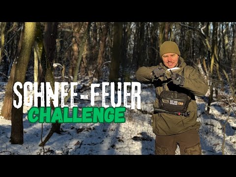 I'm freezing, everything is frozen – can I still manage to make a fire?