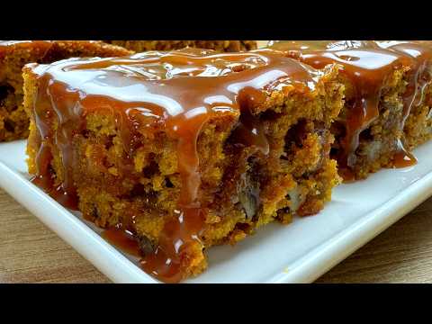 Caramel Pumpkin Spice Cake