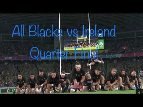 Highlights:All Blacks v Ireland-Rugby World Cup quarterfinal