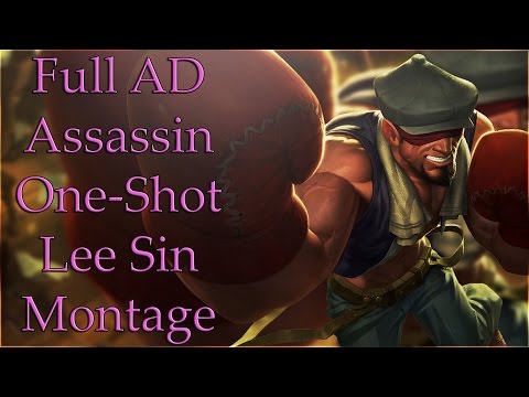 Lee Sin 100% Lethality Full AD Assassin Montage [Cotton Candy LoL]