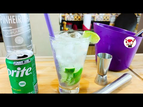 How to Make a Perfect Caipirinha with Lime and Sprite Drink