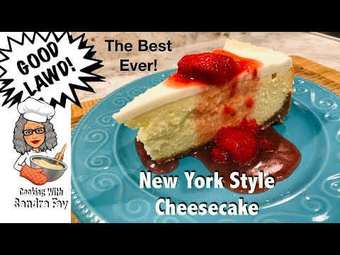 The Best New York Style Cheesecake Recipe EVER | Cheesecake Recipe | Holiday Dessert | Cooking Show