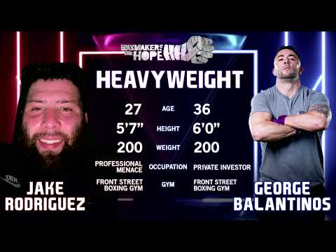 Jake Rodriguez vs George Balantinos - The Liberty Bell Brawl - Haymakers for Hope