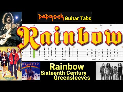 Sixteenth Century Greensleeves - Rainbow