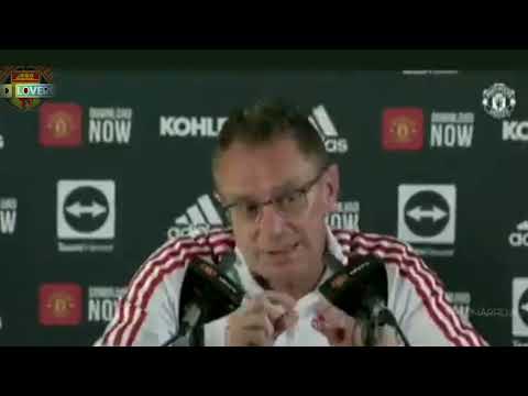 What Ralf Rangnick Has Said About Man United. 😲