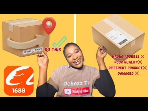 How To Return a Product Back to Supplier on 1688 China 