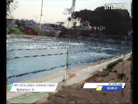 Serie 4 dei 400 Stile Libero  Assoluti Maschi Master - 11 Memorial Andrea Bettiol