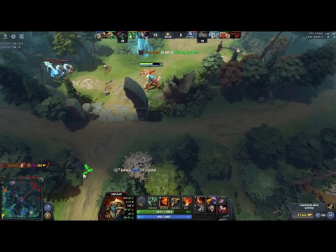Dota 2-Turbo Huskar Abyssal Blade (ENEMY CANNOT TP )
