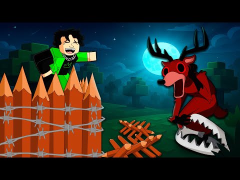 I CREATED THE SAFEST HUNTER BASE IN 99 NIGHTS IN THE FOREST