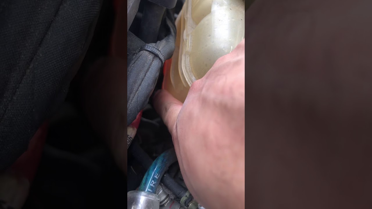 Low coolant How to add coolant