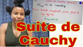 Suite de Cauchy: Définition et Exemple #Ep_1
