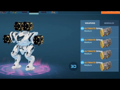 NEW ULTIMATE EDITIONS? TESTING ULTIMATE ORKAN SPECTRE! (War Robots Test Server)