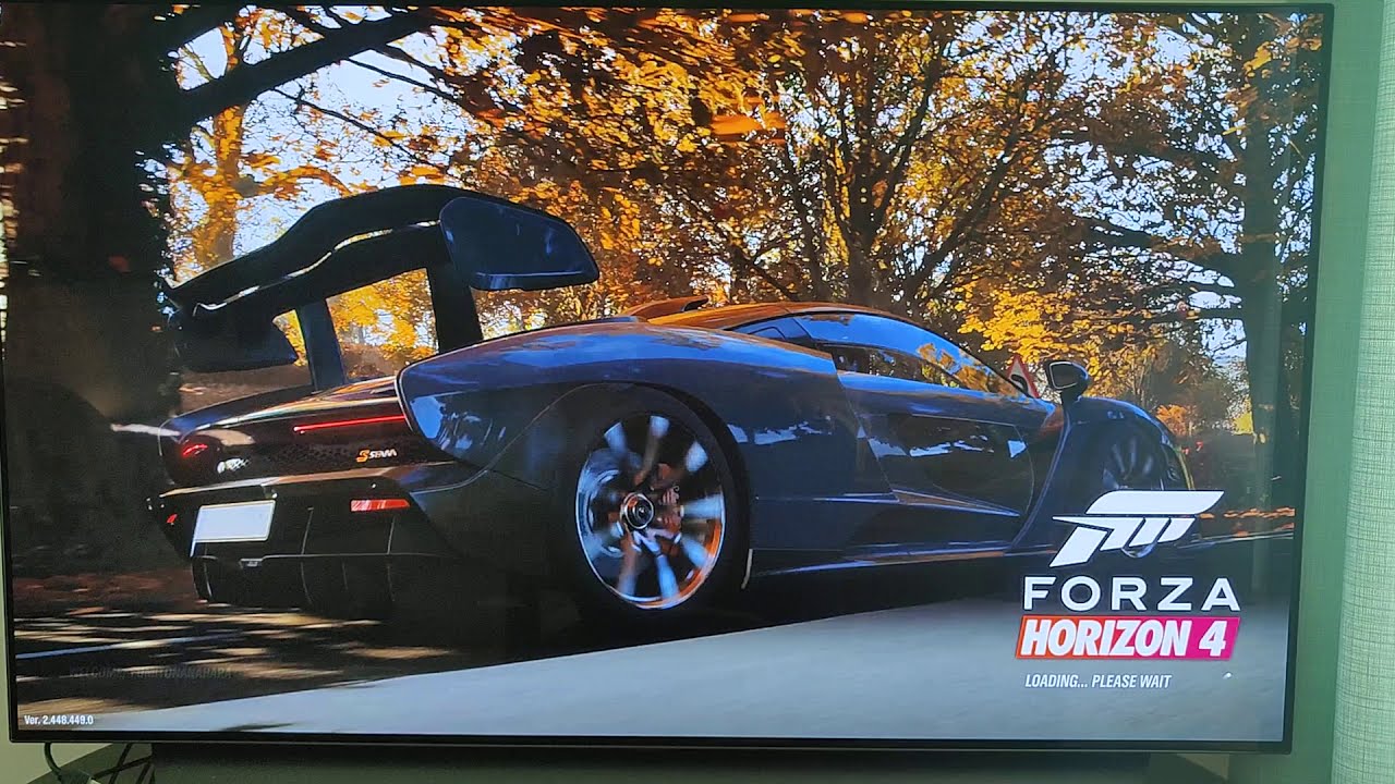 Forza Horizon 4 load on Xbox Series X - YouTube