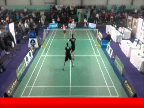 Irish Open 2012 Mens Doubles Round 1 Magee & Chambers (IRE) v Coles & Nottingham (ENG)