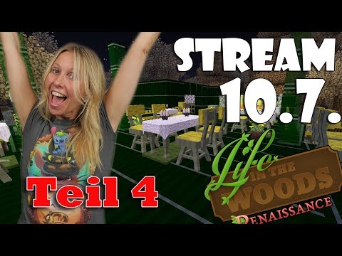 LIFE IN THE WOODS Minecraft | Stream vom 10.7.17 So viel Bambus #4 [Facecam] [deutsch]