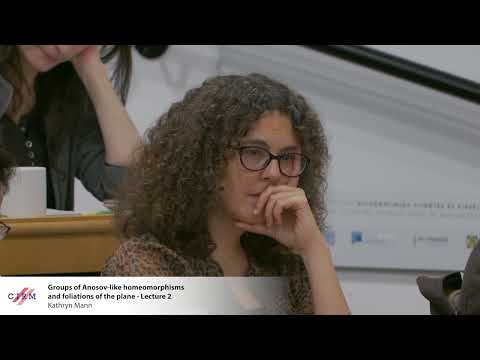 Kathryn Mann: Groups of Anosov-like homeomorphisms and foliations of the plane - Lecture 2