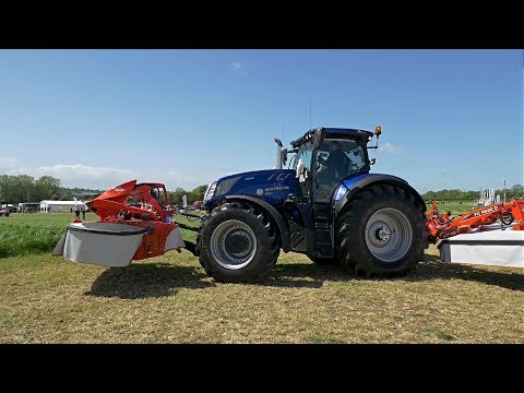 GRASSMEN TV - New Holland T7.315HD PLM at Grassland 2018 | Part One